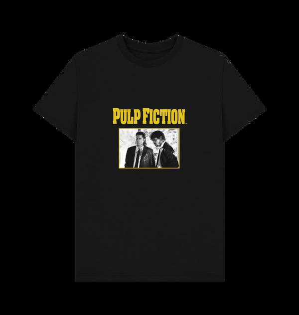 Parka London Pulp Fiction Scenes Black T-Shirt