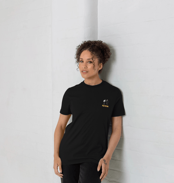 parka london Pulp Fiction Vince & Mia Black T-Shirt