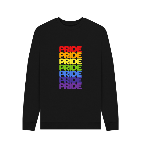 Parka London Rainbow Pride Black Sweatshirt