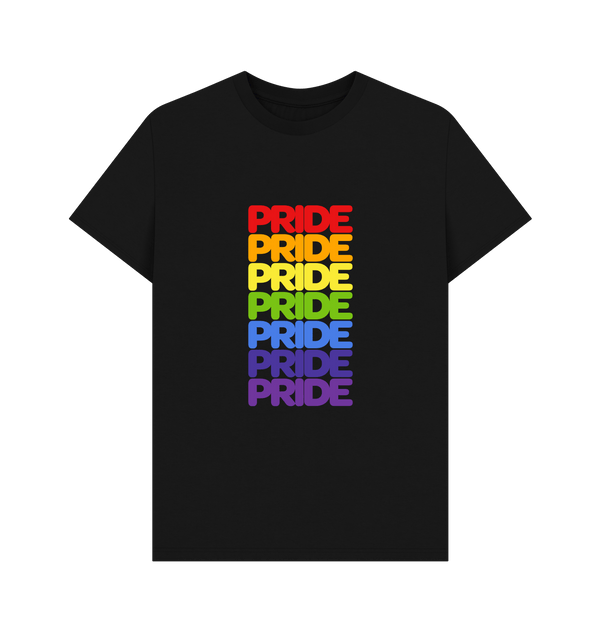 Parka London Rainbow Pride Black T-Shirt