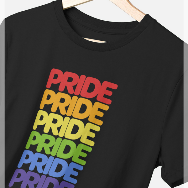 parka london Rainbow Pride Black T-Shirt