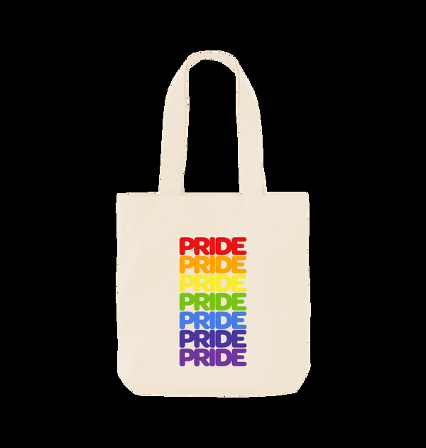 Parka London Rainbow Pride Natural Tote Bag