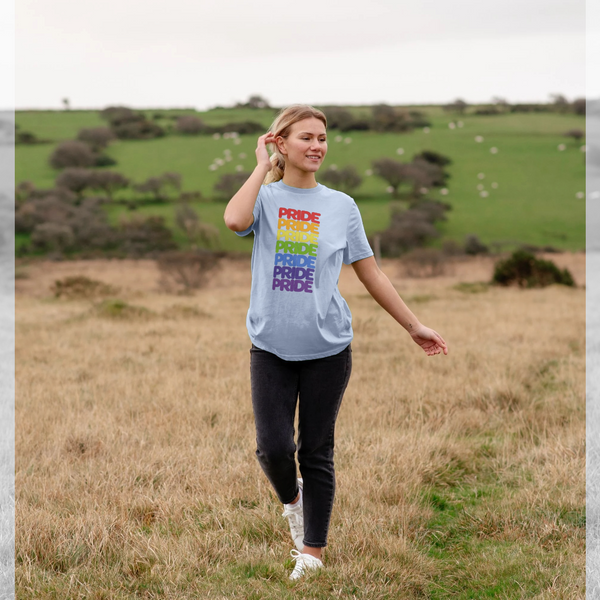 parka london Rainbow Pride Sky Blue T-Shirt