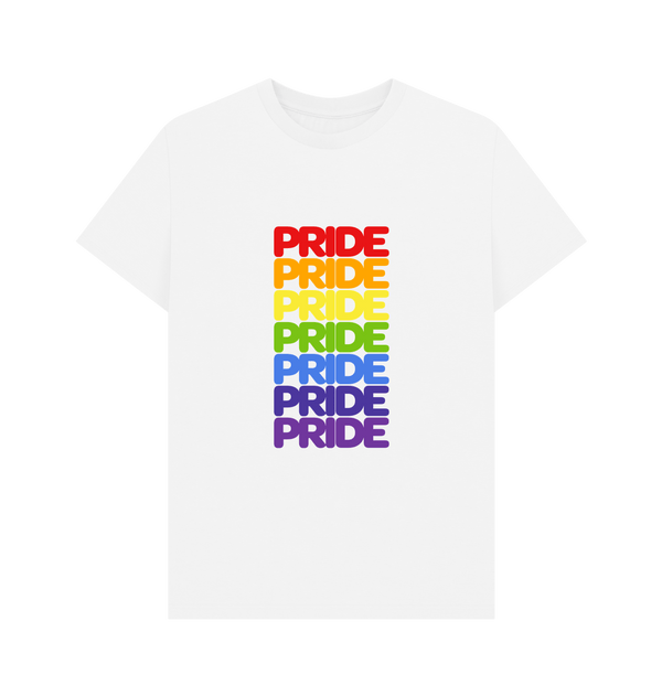 Parka London Rainbow Pride White T-Shirt