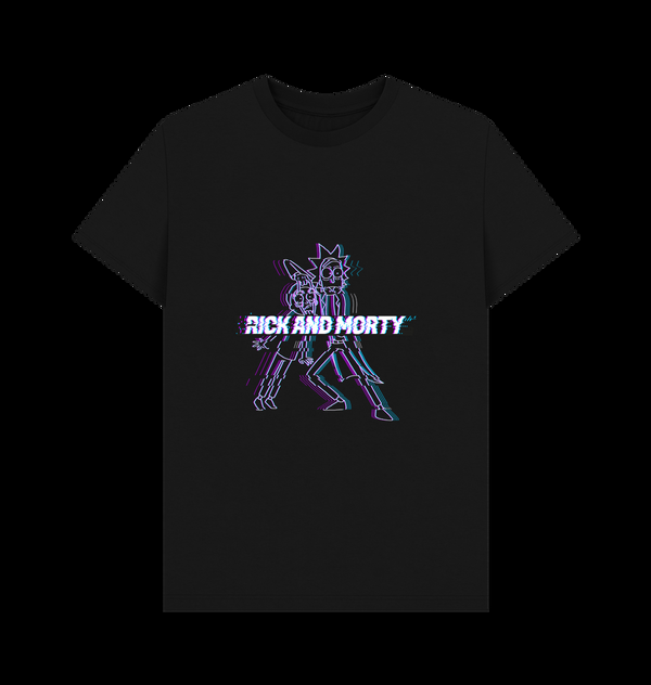 Parka London Rick And Morty 3D Black T-Shirt