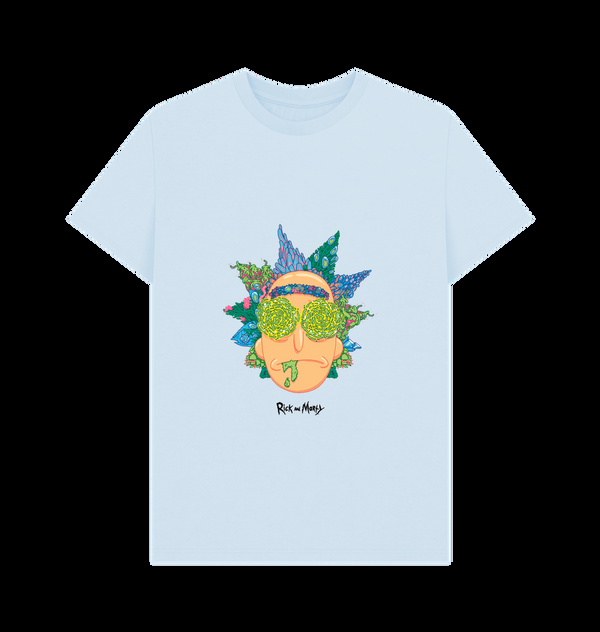 Parka London Rick And Morty 'Eyes' Sky Blue T-Shirt