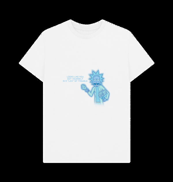 Parka London Rick And Morty 'Lick' White T-Shirt