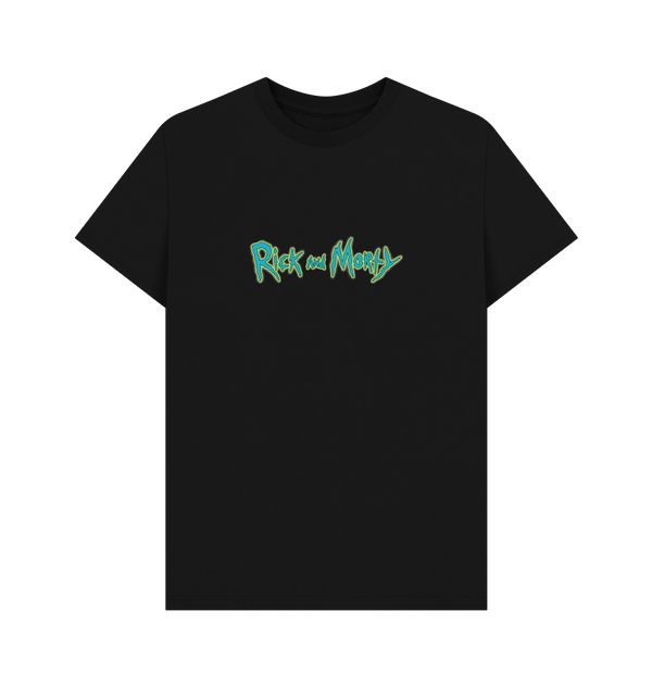 Parka London Rick And Morty Logo Black T-Shirt