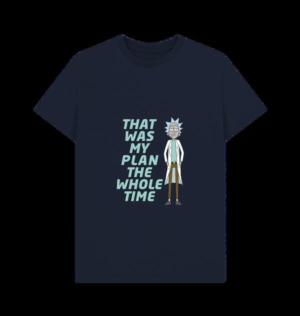 Parka London Rick And Morty 'My Plan' Navy T-Shirt