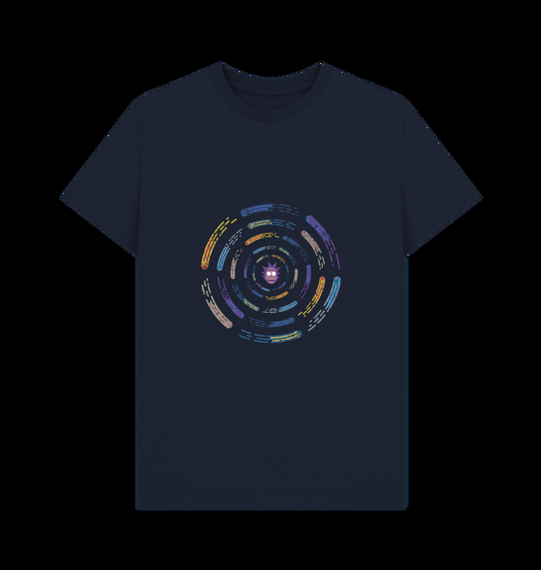 Parka London Rick And Morty Vortex Black T-Shirt