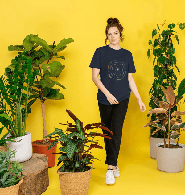 parka london Rick and Morty Vortex Black T-Shirt