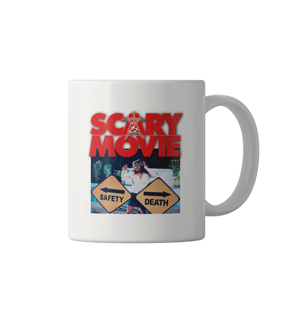 Parka London Scary Movie Safety Vs Death White Mug