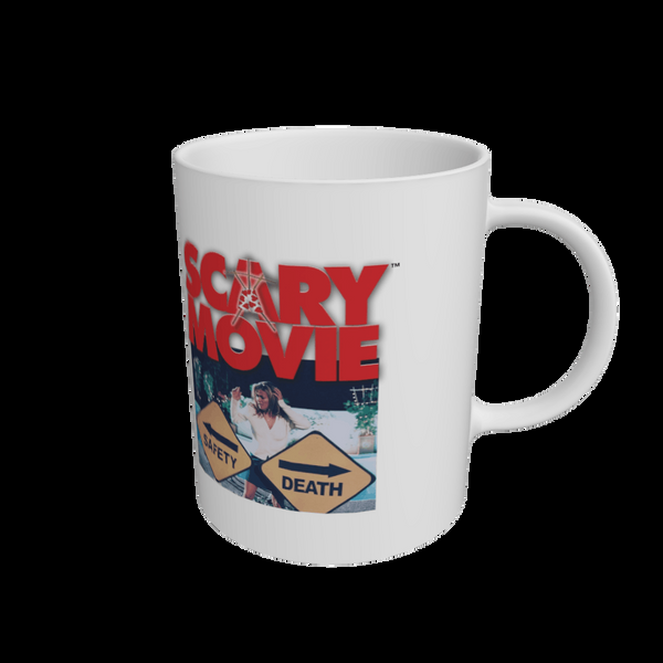 Parka London Scary Movie Safety Vs Death White Mug