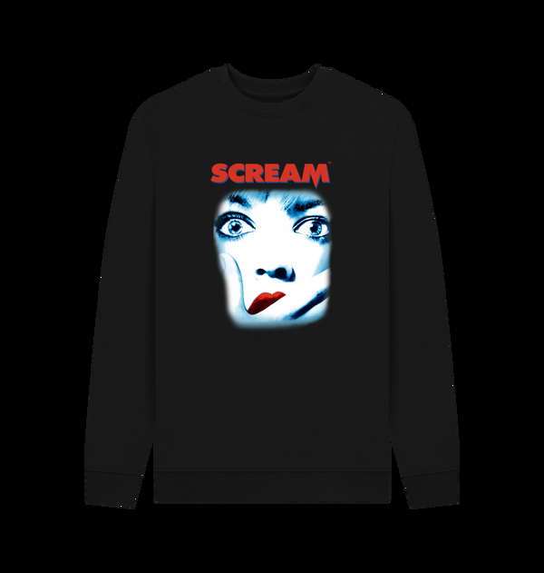 Parka London Scream Movie Poster Black Sweatshirt