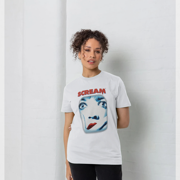 parka london Scream Movie Poster White T-Shirt