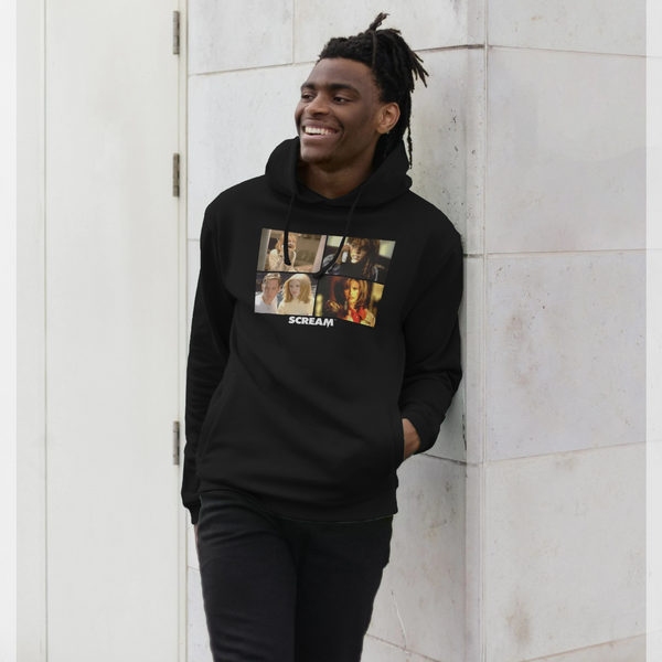 parka london Scream Movie Scenes Black Hoodie