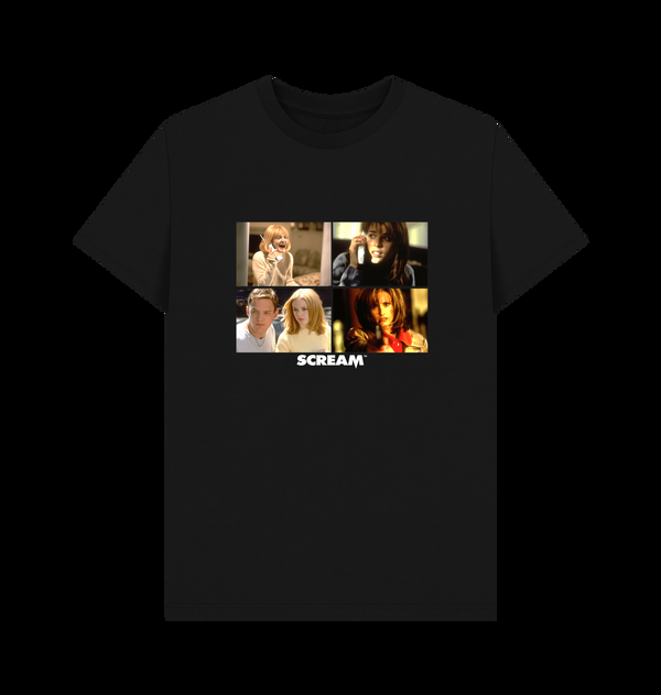 Parka London Scream Movie Scenes Black T-Shirt