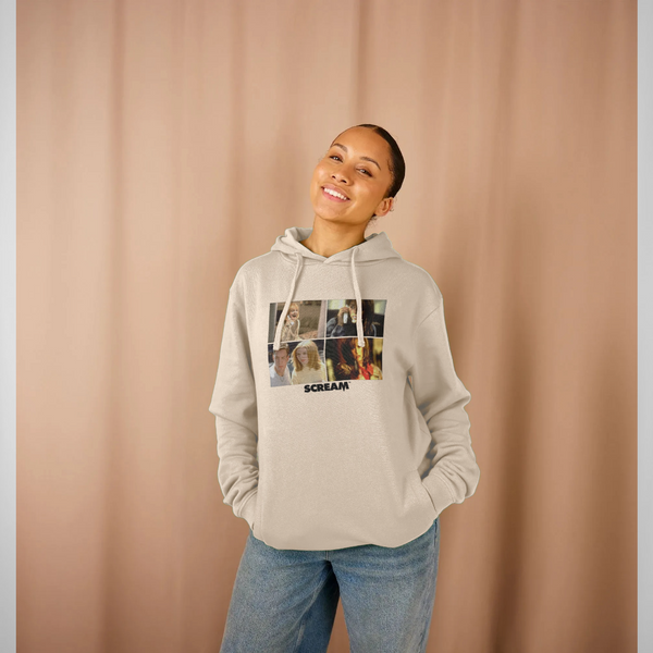 parka london Scream Movie Scenes Cream Hoodie