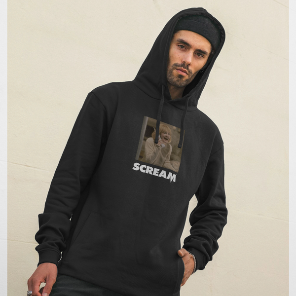 parka london Scream Phone Call Black Hoodie