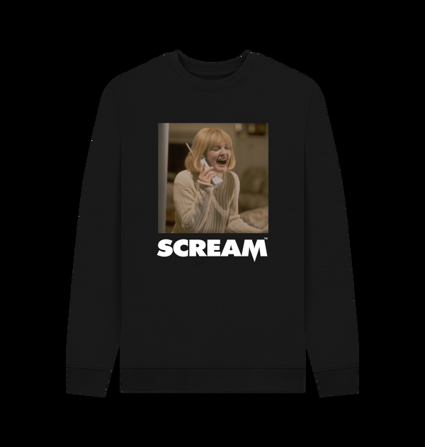 Parka London Scream Phone Call Black Sweatshirt