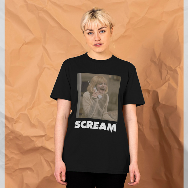 parka london Scream Phone Call Black T-Shirt