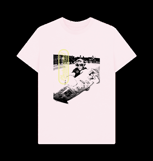 Parka London Skateboard Magazine Grab Pink T-Shirt