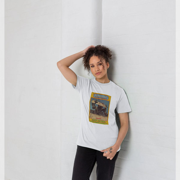 parka london Skateboard Magazine White T-Shirt