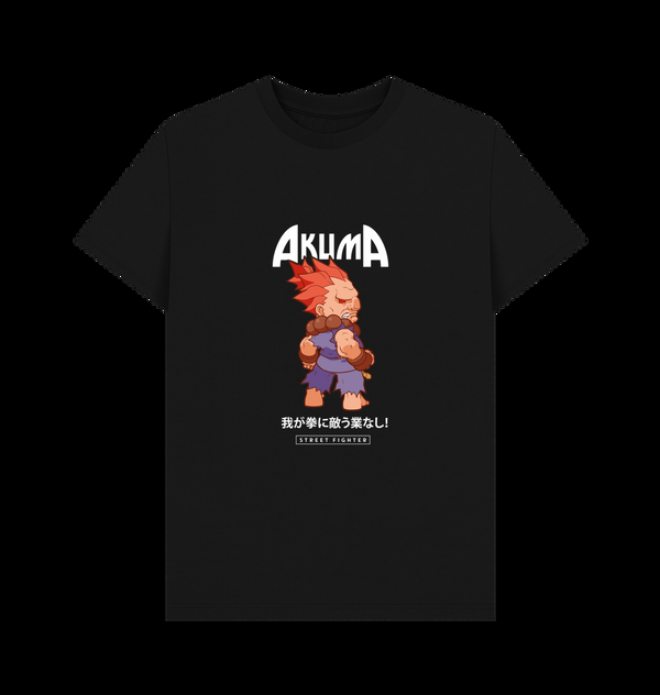 Parka London Street Fighter Akuma Black T-Shirt