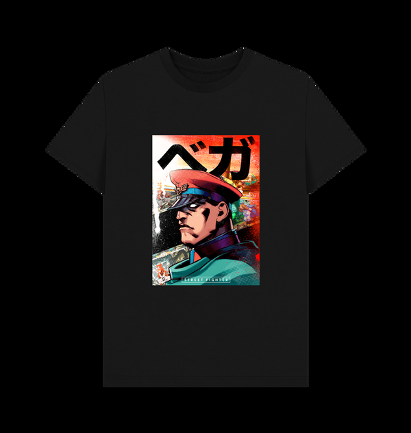 Parka London Street Fighter M Bison Black T-Shirt
