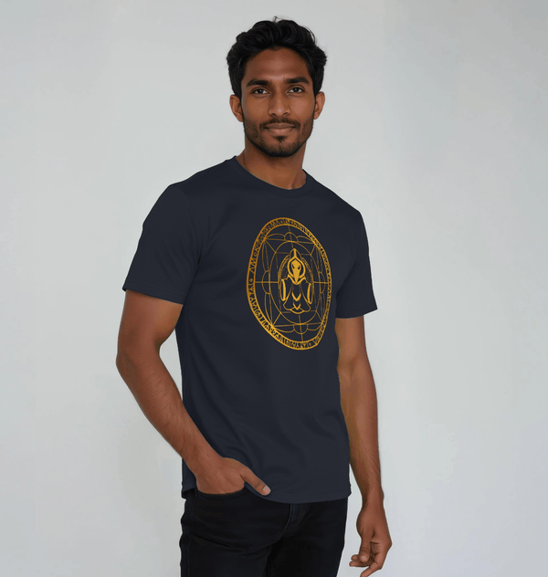 parka london Terraria Gold Emblem Navy T-Shirt