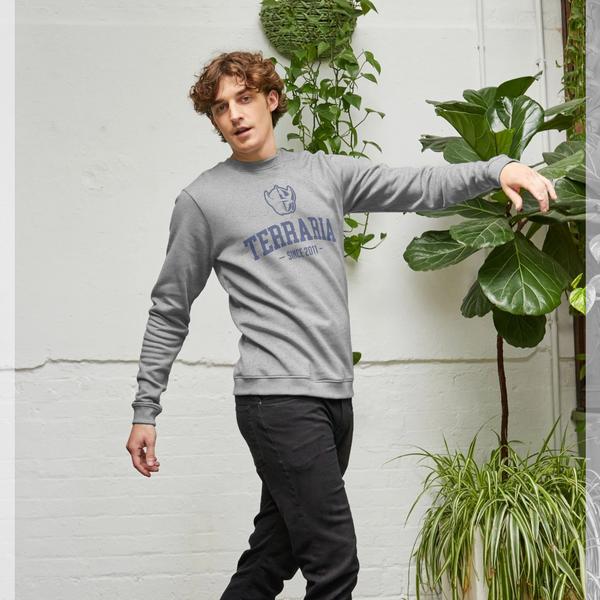 parka london Terraria Logo Grey Sweatshirt