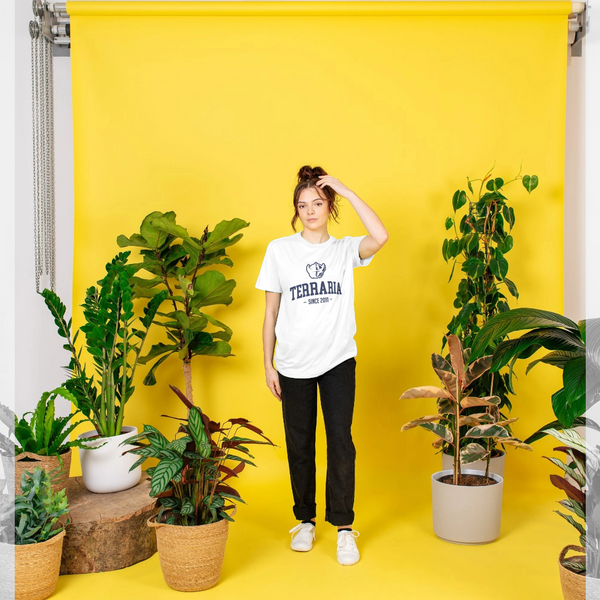 parka london Terraria Logo Unisex White T-Shirt