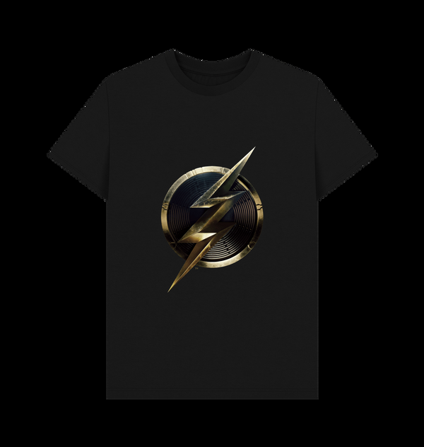 Parka London The Flash Logo Black T-Shirt