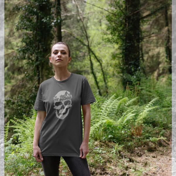 parka london The Goonies Skull Grey T-Shirt