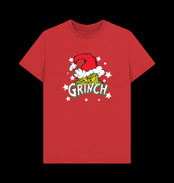 Parka London The Grinch Santa Stars Red T-Shirt