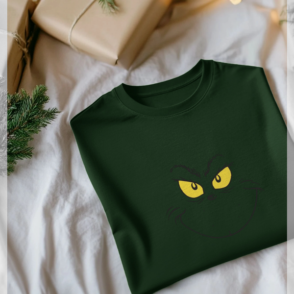 parka london The Grinch Smile Green T-Shirt