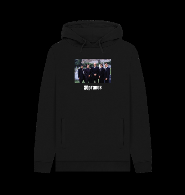 Parka London The Sopranos Cast Photo Black Hoodie