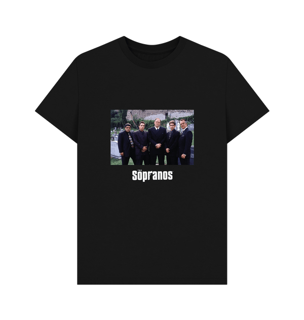 Parka London The Sopranos Cast Photo Black T-Shirt