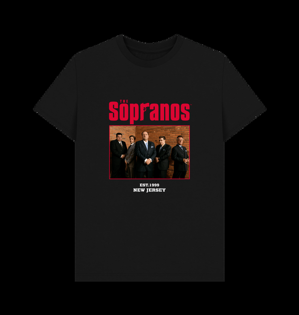 Parka London The Sopranos Cast Photo Black T-shirt
