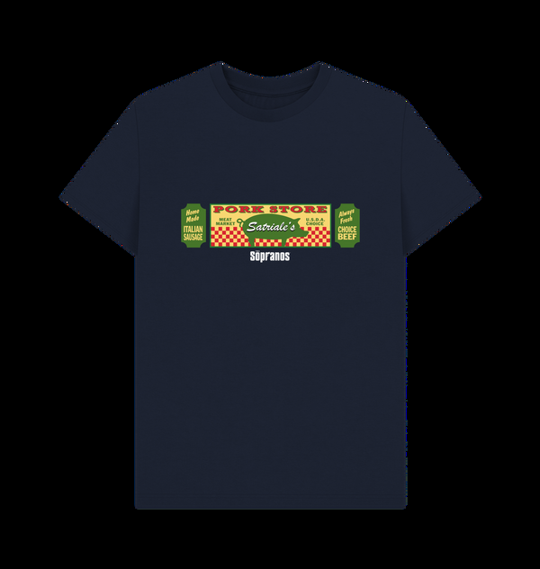 Parka London The Sopranos 'Satriales' Navy T-Shirt