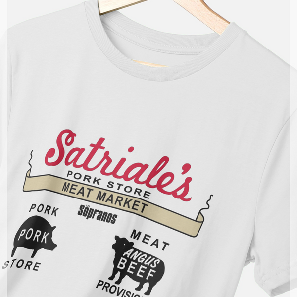 parka london The Sopranos 'Satriales' White T-Shirt