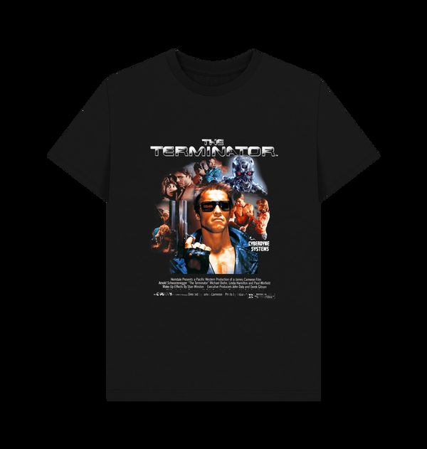 Parka London The Terminator Movie Black T-Shirt