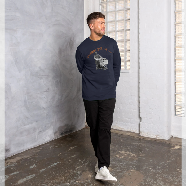 parka london The Wire Bubble Navy Sweatshirt