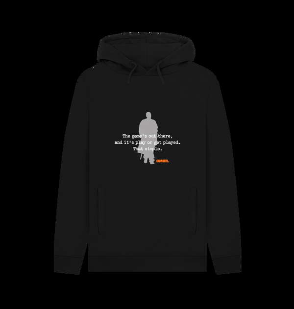 Parka London The Wire Game Black Hoodie