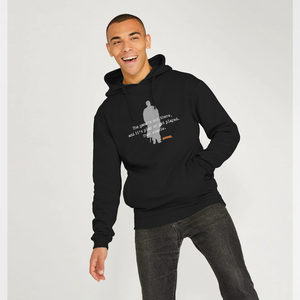 parka london The Wire Game Black Hoodie