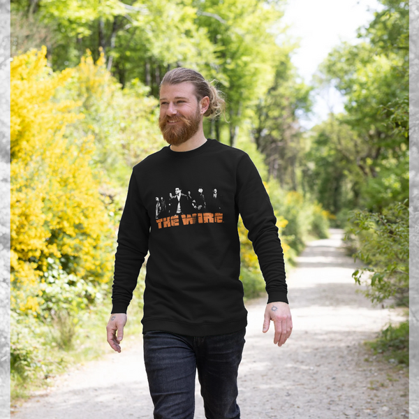 parka london The Wire Logo Black Sweatshirt