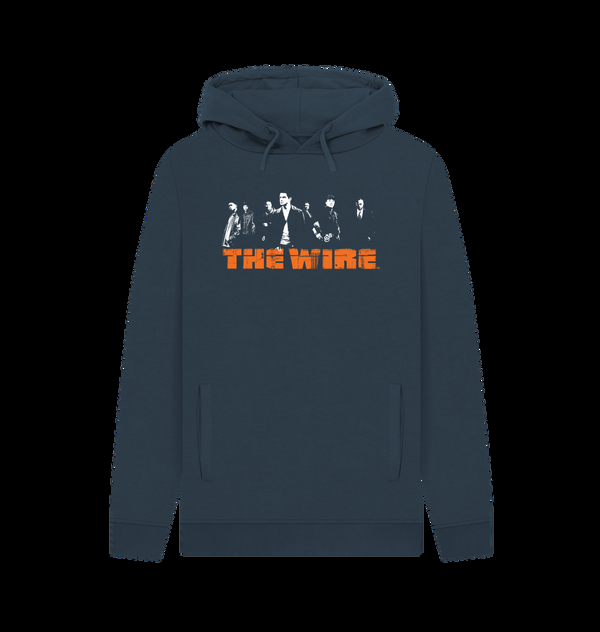 Parka London The Wire Logo Navy Hoodie
