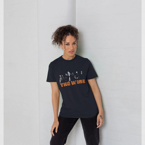 parka london The Wire Logo Navy T-Shirt