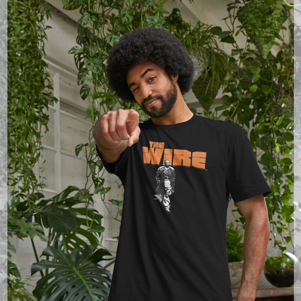 parka london The Wire Omar Black T-Shirt