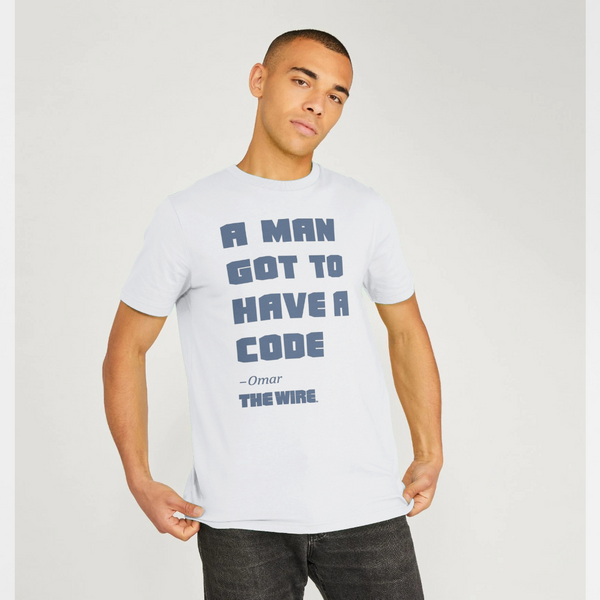 parka london The Wire Quote White T-Shirt